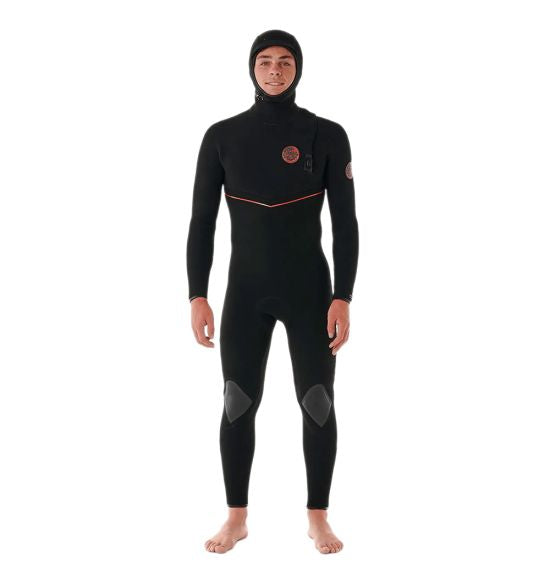 Traje de surf Rip Curl FlashBomb Fusion Hooded 5/4 con capucha