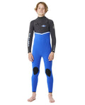 Traje de surf Rip Curl Junior FlashBomb 4/3 E7 Blue 2024