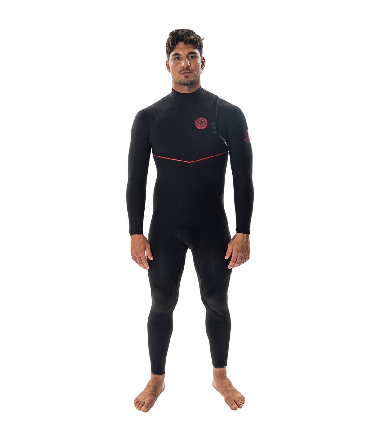 Traje de surf Rip Curl Flash Bomb FUSION 5/3 Sin Costuras frontal