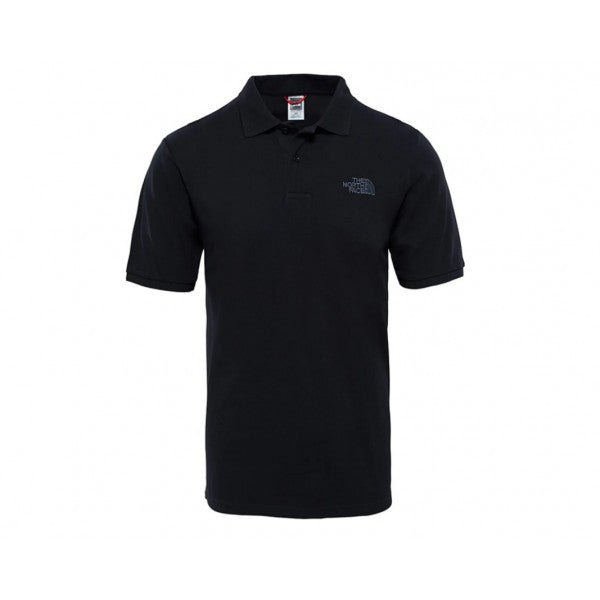 Polo Piquet Negro TNF de The North Face para Hombre