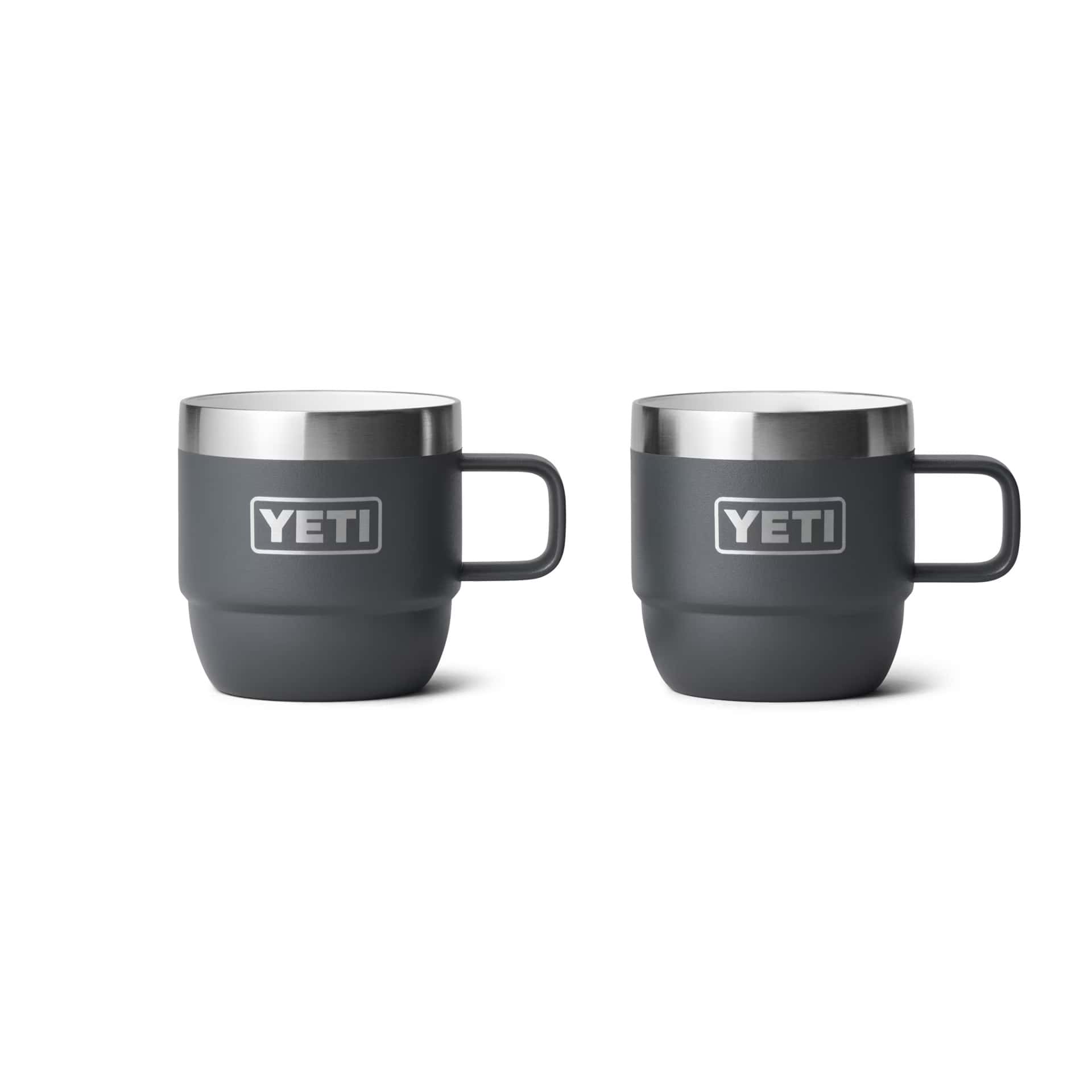 YETI RAMBLER ESPRESSO MUG 2 PK 6 OZ (177ml) CHARCOAL