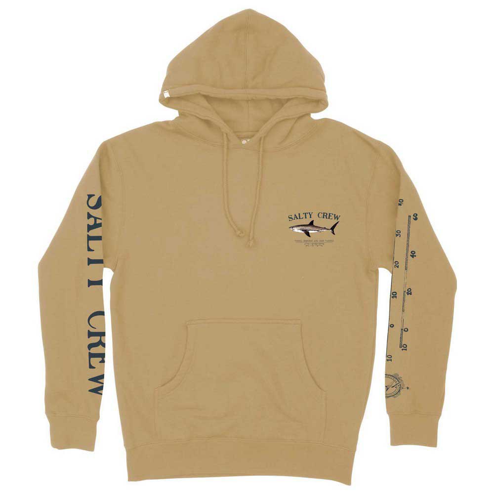 Sudadera Salty Crew Bruce Hood Fleece Sandstone