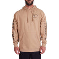 Hombre con Sudadera Salty Crew Bruce Hood Fleece Sandstone frontal