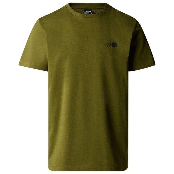 Camiseta de manga corta para hombre The North Face Simple Dome Tee Deep Forest Olive