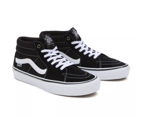 Zapatillas Vans Grosso Mid Skate Negras