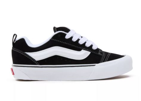 Zapatillas de skate Vans Knu Skool Black/True White