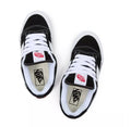 Zapatillas de skate Vans Knu Skool Black/True White superior