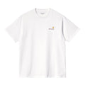 Camiseta de manga corta Carhartt WIP American Script Blanca