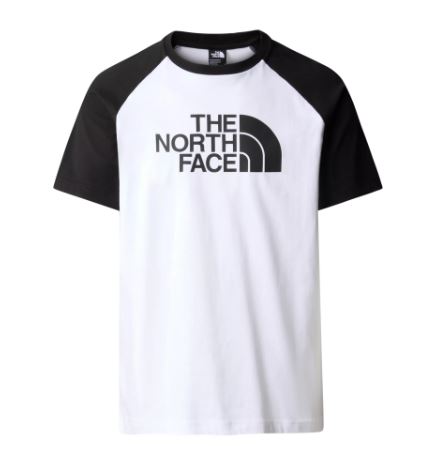 Camiseta de manga corta para hombre The North Face Raglan Easy TNF White