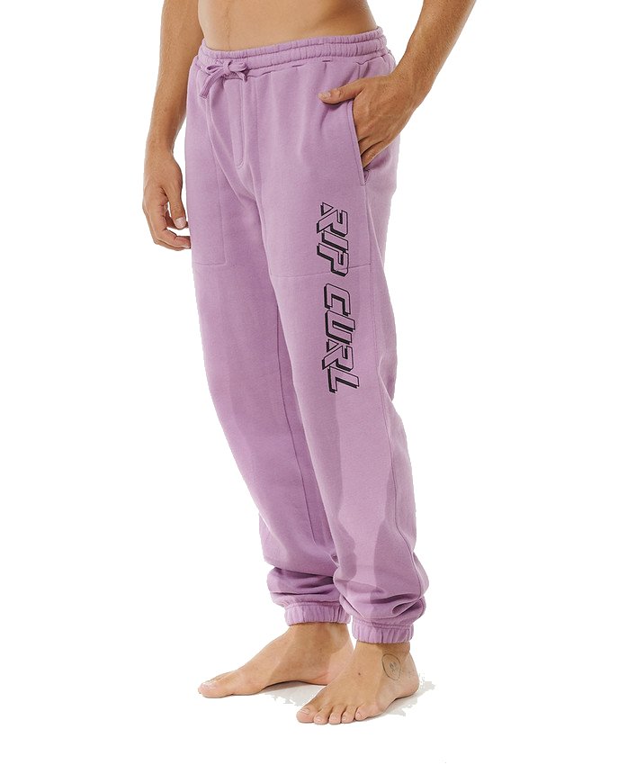 RIP CURL ICONS OF SURF TRACKPANT DUSTY PURPLE