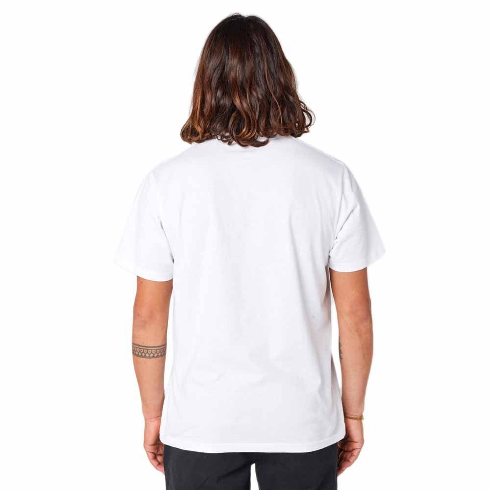 RIP CURL CAMISETA CON BOLSILLO PARADISE BADGE TEE WHITE