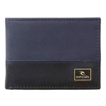 RIP CURL CARTERA CORPOWATU ICON PU SLIM BLACK / NAVY