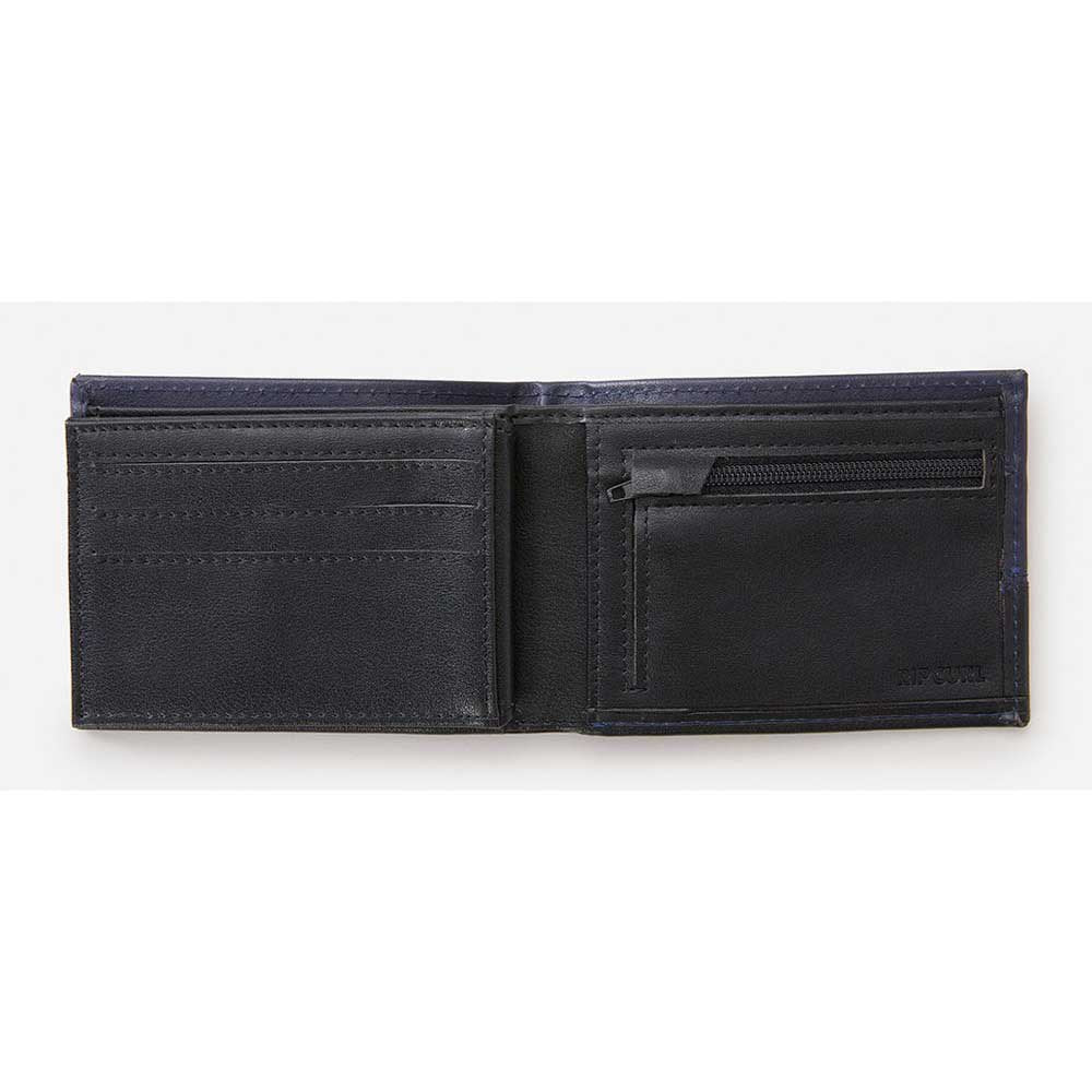 RIP CURL CARTERA CORPOWATU ICON PU SLIM BLACK / NAVY