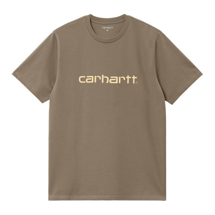 Camiseta de manga corta Carhartt WIP Script Branch Rattan