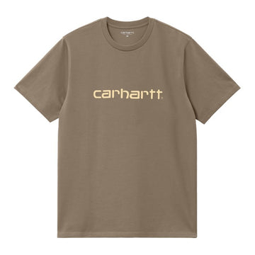 Camiseta de manga corta Carhartt WIP Script Branch Rattan