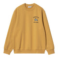 Sudadera Carhartt WIP Smart Sports color Mostaza