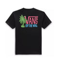 Camiseta de manga corta para hombre Vans Palm Lines Black