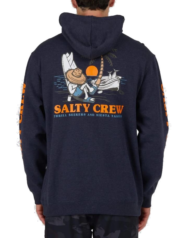 Sudadera con capucha Salty Crew Siesta Hood Fleece Azul marino