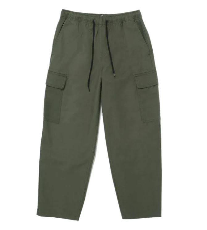 VOLCOM PANTALON CARGO BILLOW TAPERED EW SQUADRON GREEN