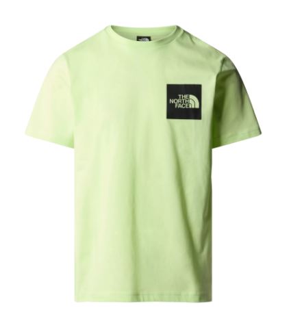 Camiseta de manga corta para hombre The North Face Fine Tee Astro Lime