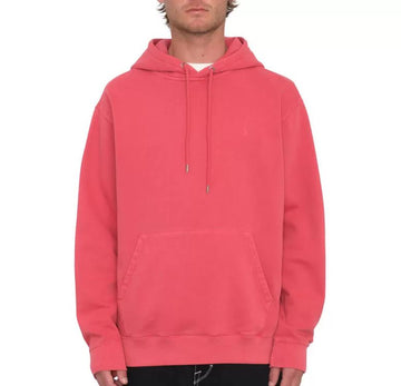 VOLCOM SUDADERA CON CAPUCHA SINGLE STONE WASHED RUBY