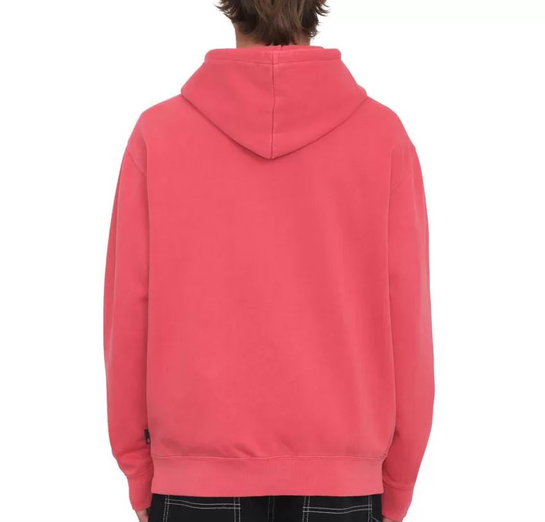 VOLCOM SUDADERA CON CAPUCHA SINGLE STONE WASHED RUBY