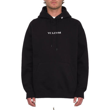 VOLCOM SUDADERA CON CAPUCHA STONE FLEECE  BLACK