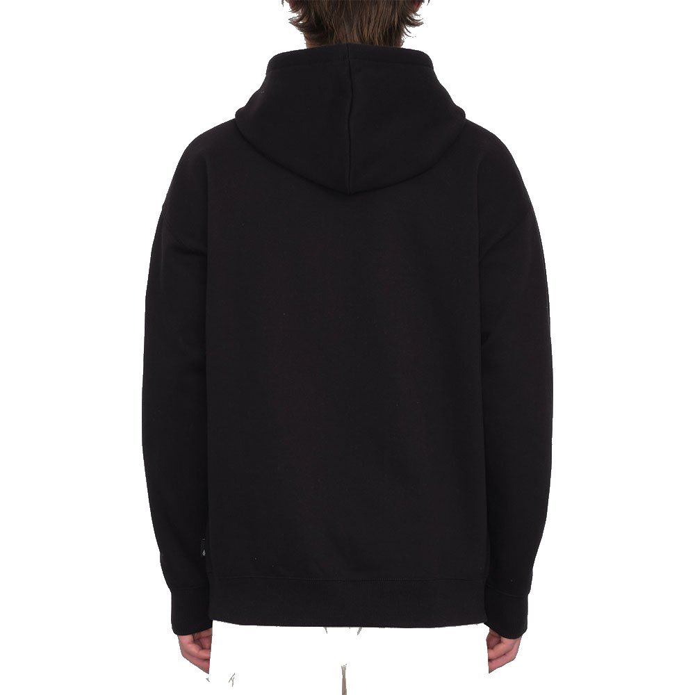 VOLCOM SUDADERA CON CAPUCHA STONE FLEECE  BLACK