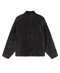 Chaqueta Stussy Washed Canvas Shop en Negro posterior