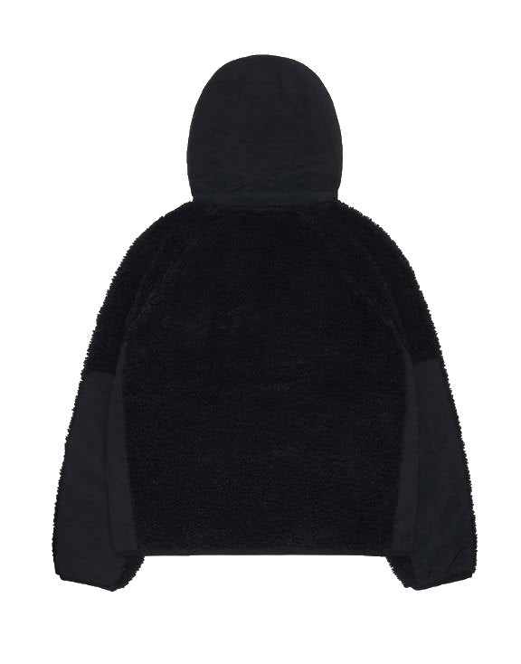 Chaqueta Stussy Sherpa Paneled Hood Negra