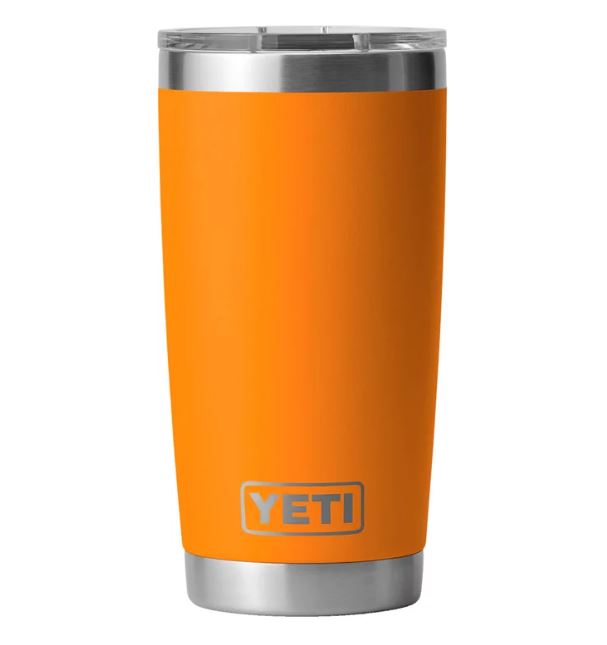 YETI RAMBLER 20 OZ (591 ML) TUMBLER KING CRAB ORANGE