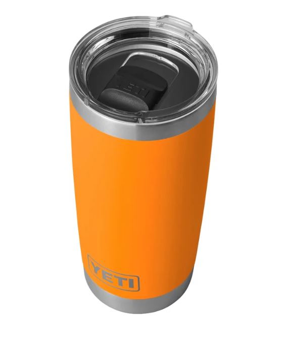 YETI RAMBLER 20 OZ (591 ML) TUMBLER KING CRAB ORANGE