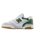 Zapatillas de baloncesto New Balance 550 White Nori Dark Arctic Grey BB550ESB izquierda