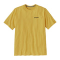 Camiseta de manga corta Patagonia P-6 Logo Responsibili-Tee Milled Yellow frontal