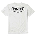 Camiseta de manga corta Etnies Dystopia Font Tee White espalda