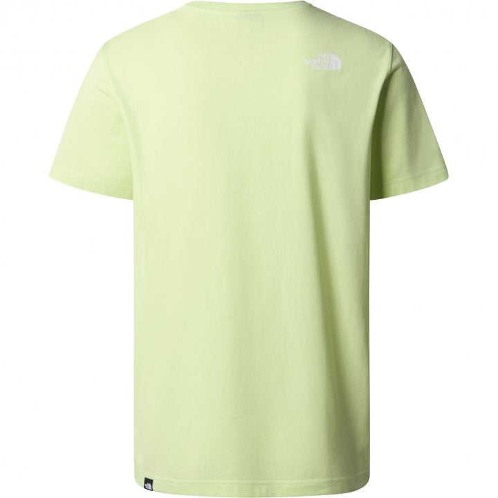 Camiseta de manga corta para hombre The North Face Simple Dome Tee Astro Lime