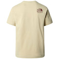 Camiseta The North Face Nature Tee en Blanco Grava posterior