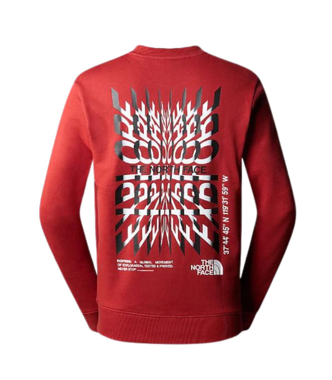 Sudadera The North Face Coordinates Crew Iron Red