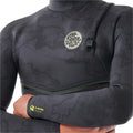 Pecho del Neopreno Rip Curl E-Bomb 3/2 Zip-Free E7 Charcoal 2024 Gabriel Medina Limited Edition