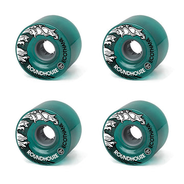 Pack de 4 Ruedas Skate Carver Roundhouse Eco-Mag Ecotane 65mm 81A