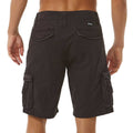 Pantalones Cortos Rip Curl Trail Cargo Negro Lavado posterior