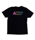 Camiseta de manga corta Channel Islands Al Merrick Fade Flag negra espalda