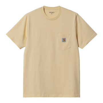 CARHARTT WIP POCKET T-SHIRT CORNSILK | CAMISETA BÁSICA CON BOLSILLO