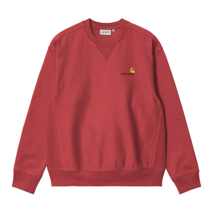 CARHARTT WIP SUDADERA AMERICAN SCRIPT SWEAT TUSCANY