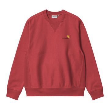 CARHARTT WIP SUDADERA AMERICAN SCRIPT SWEAT TUSCANY