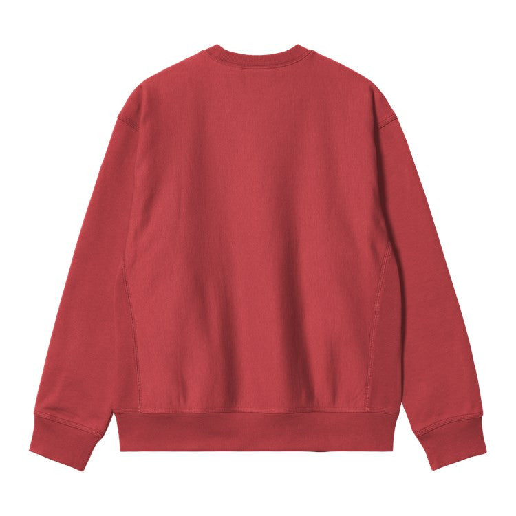 CARHARTT WIP SUDADERA AMERICAN SCRIPT SWEAT TUSCANY