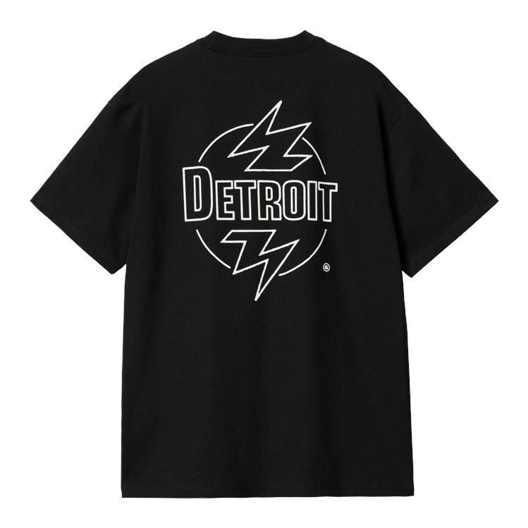 CARHARTT WIP ABLAZE BLACK - CAMISETA