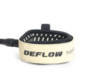 Puño del invento Deflow Leash 6' 6mm Alta Performance Cream superior