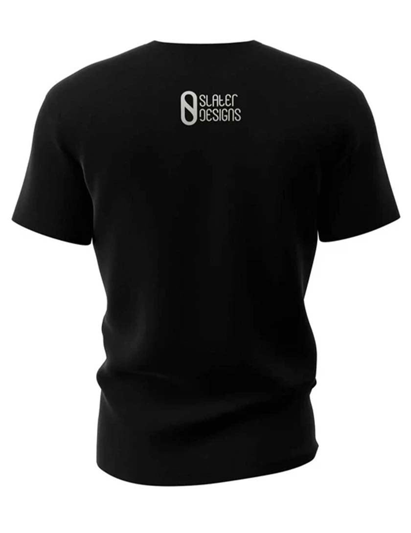 Camiseta de manga corta Slater Designs Backside SS Tee Black