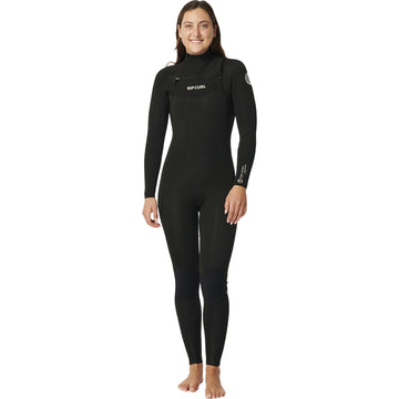 RIP CURL WMS DAWN PATROL PERFORMANCE 3/2 CHEST ZIP BLACK 2024